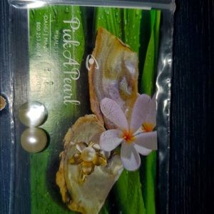 Genuine cultured white salt-water ayoka wild pearls